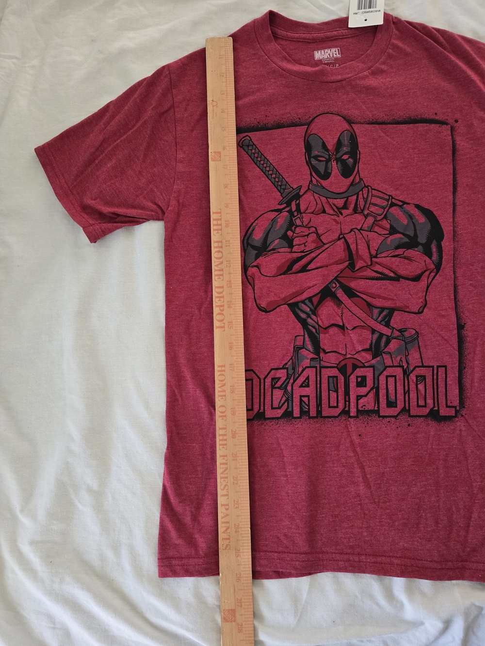 Marvel Deadpool Graphic Tee - Red - Picture 4 of 6